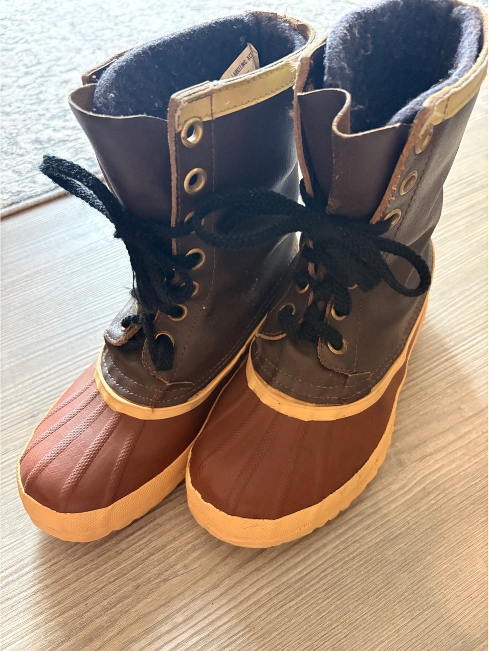 Vintage Sorel Kaufman Arctic Pac Duck Boots | Made in Canada | Wool Liners
